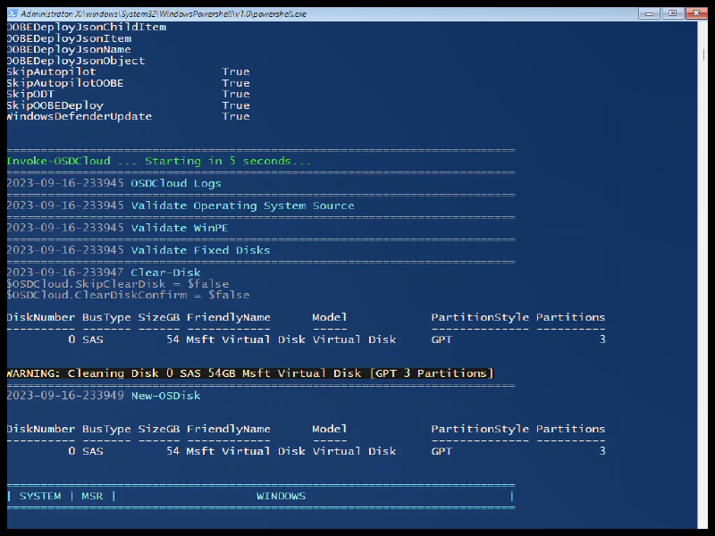 OSDCloud - Deployment